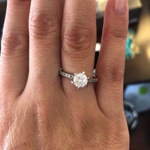 Cubic Zirconia Ring Size 7